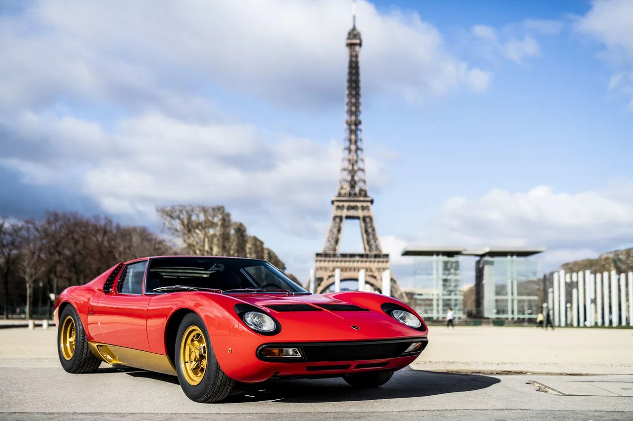 Lamborgini Miura Sv Rojo 26