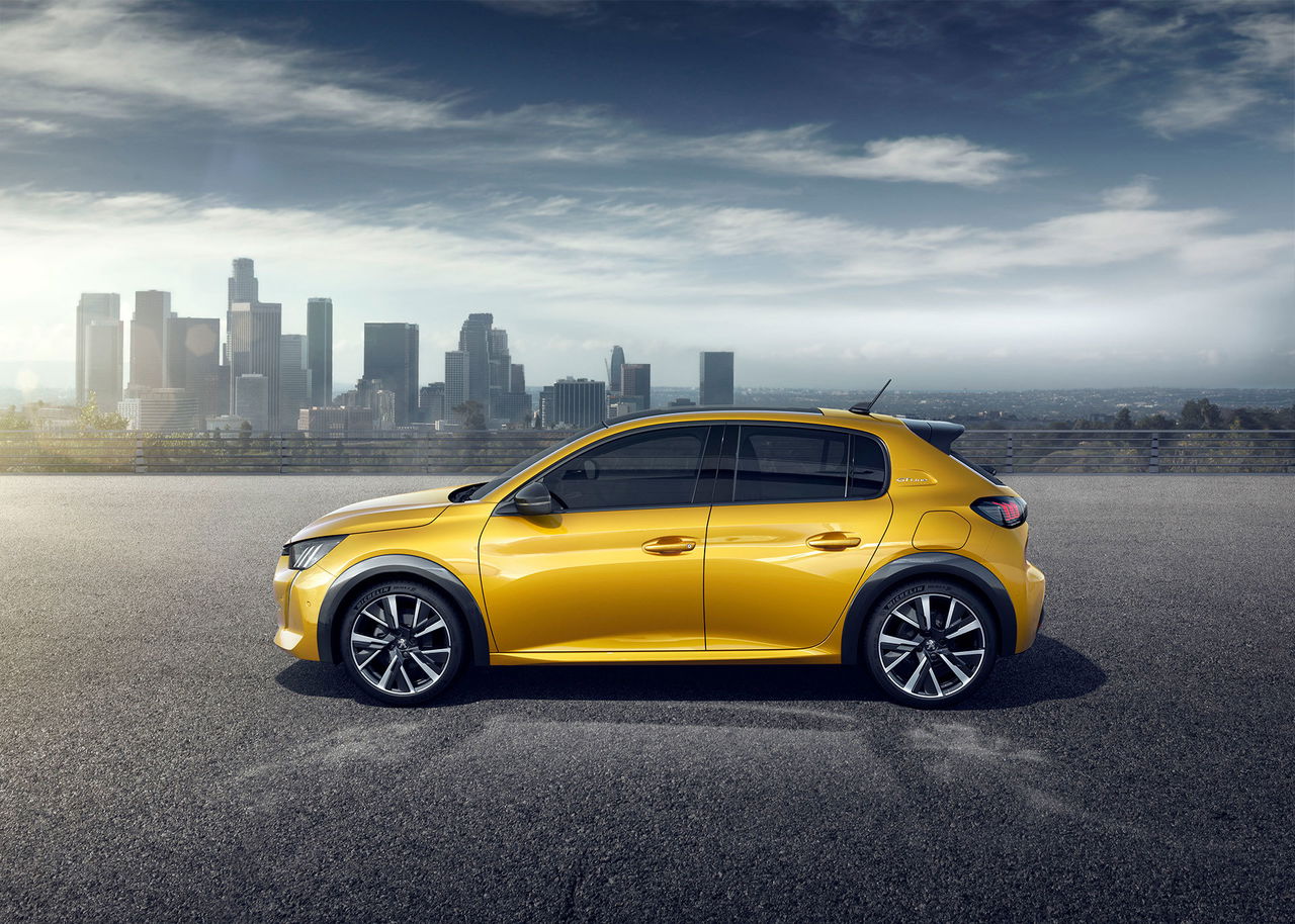 Peugeot 208 2019 Amarillo Exterior 17