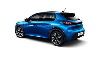 Peugeot E 208 2019 Azul Exterior 13