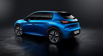 Peugeot E 208 2019 Azul Exterior 14