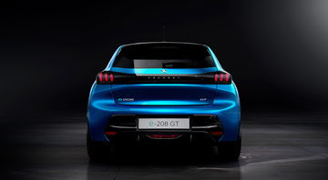 Peugeot E 208 2019 Azul Exterior 16