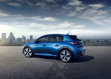 Peugeot E 208 2019 Azul Exterior 19