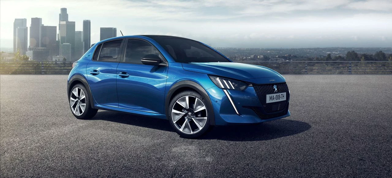 Peugeot E 208 2019 Azul Exterior 20