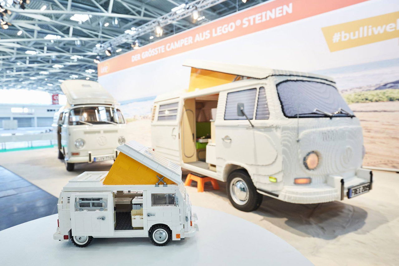 Volkswagen T2 Furgoneta Lego 07