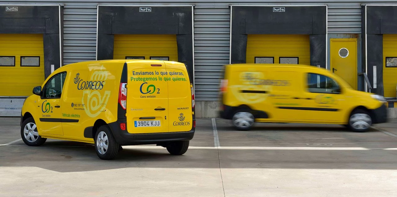 Correos Furgonetas Electricas Renault Kangoo 2