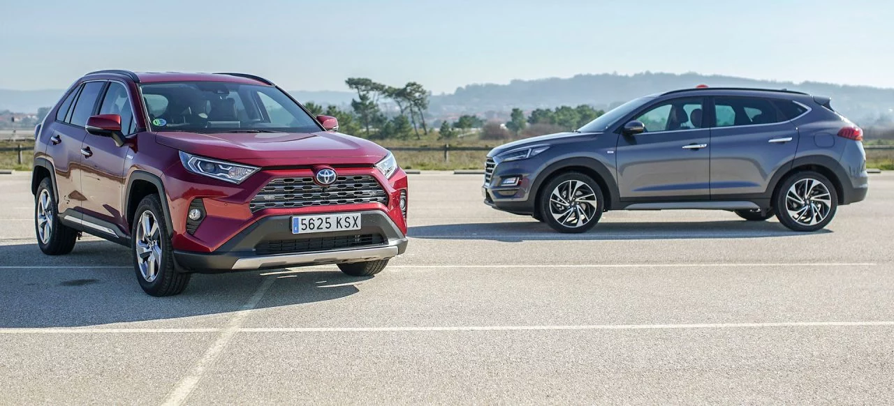 Hyundai Tucson 48v Toyota Rav4 Prueba Comparativa 04