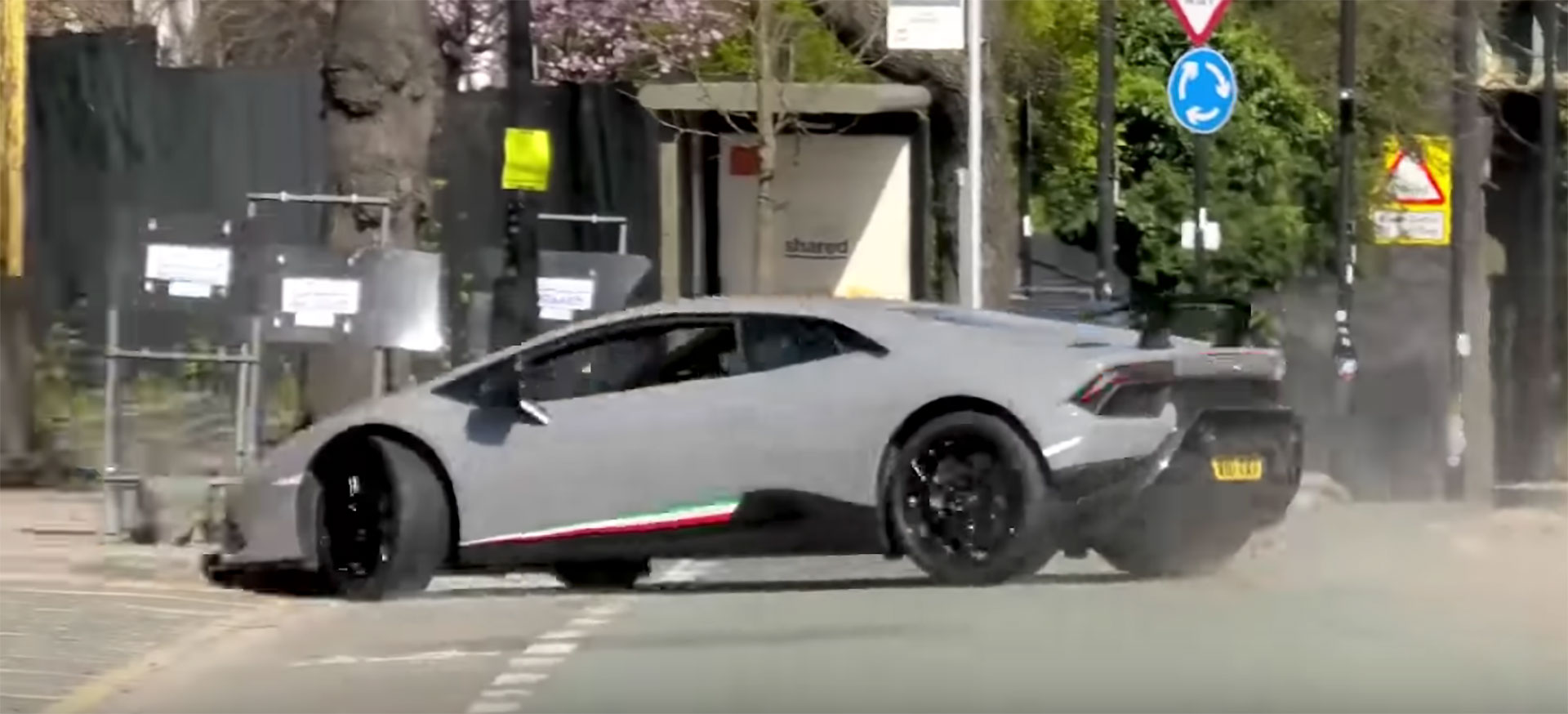 El vídeo más doloroso de un Lamborghini Huracán Performante