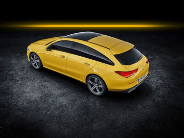 Mercedes Cla Shooting Brake 2019 Amarillo Exterior 07