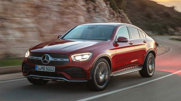 Mercedes Glc Coupe 2019 Rojo 016