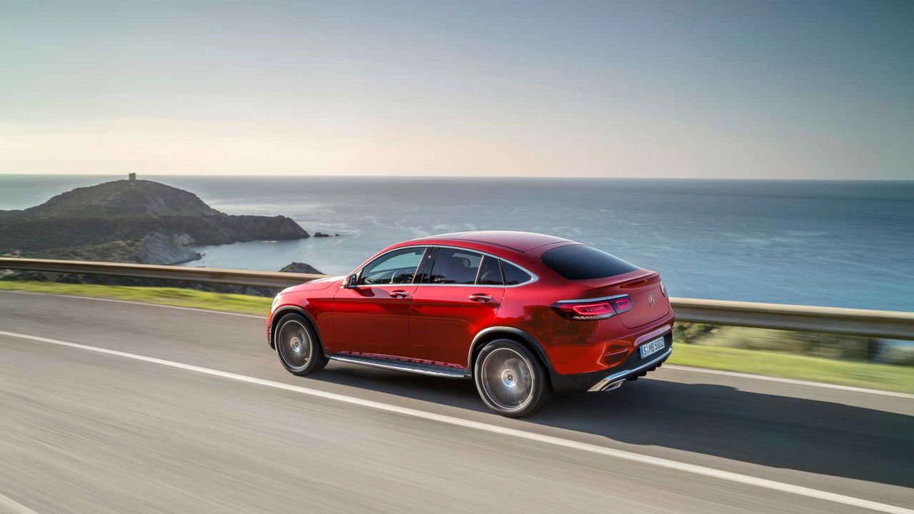 Mercedes Glc Coupe 2019 Rojo 018