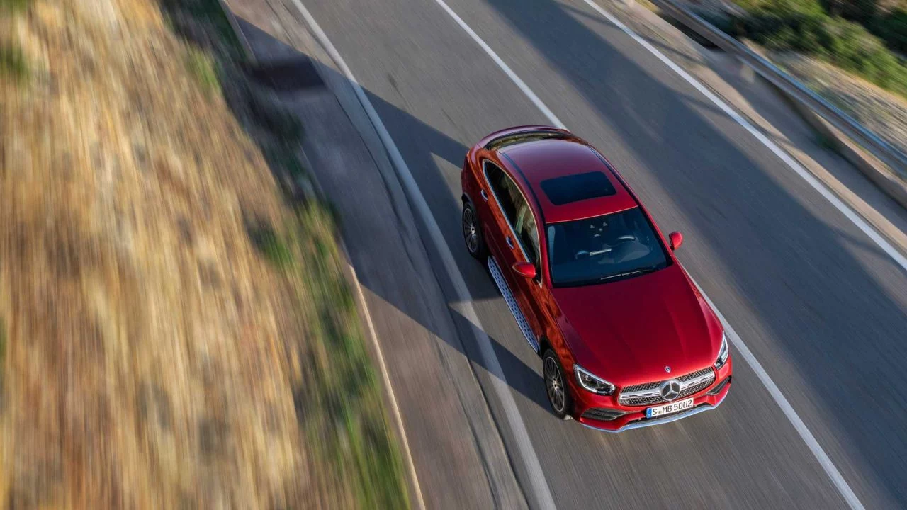 Mercedes Glc Coupe 2019 Rojo 020