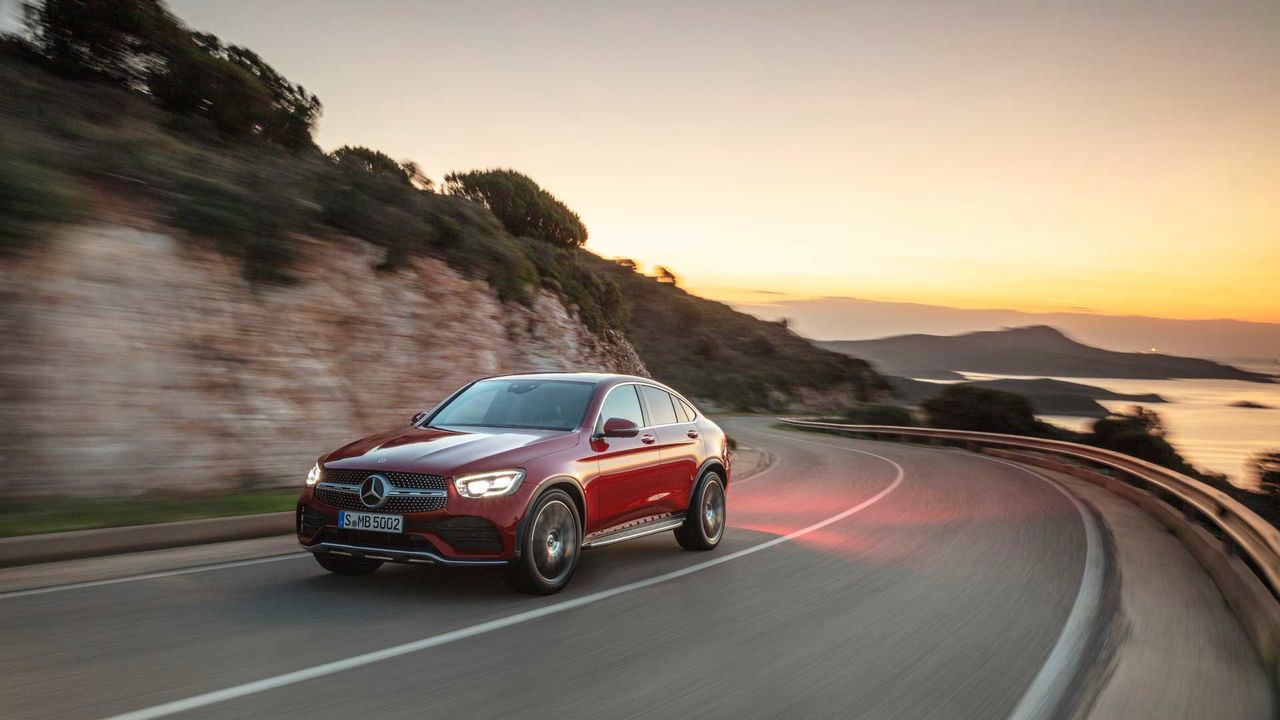 Mercedes Glc Coupe 2019 Rojo 09