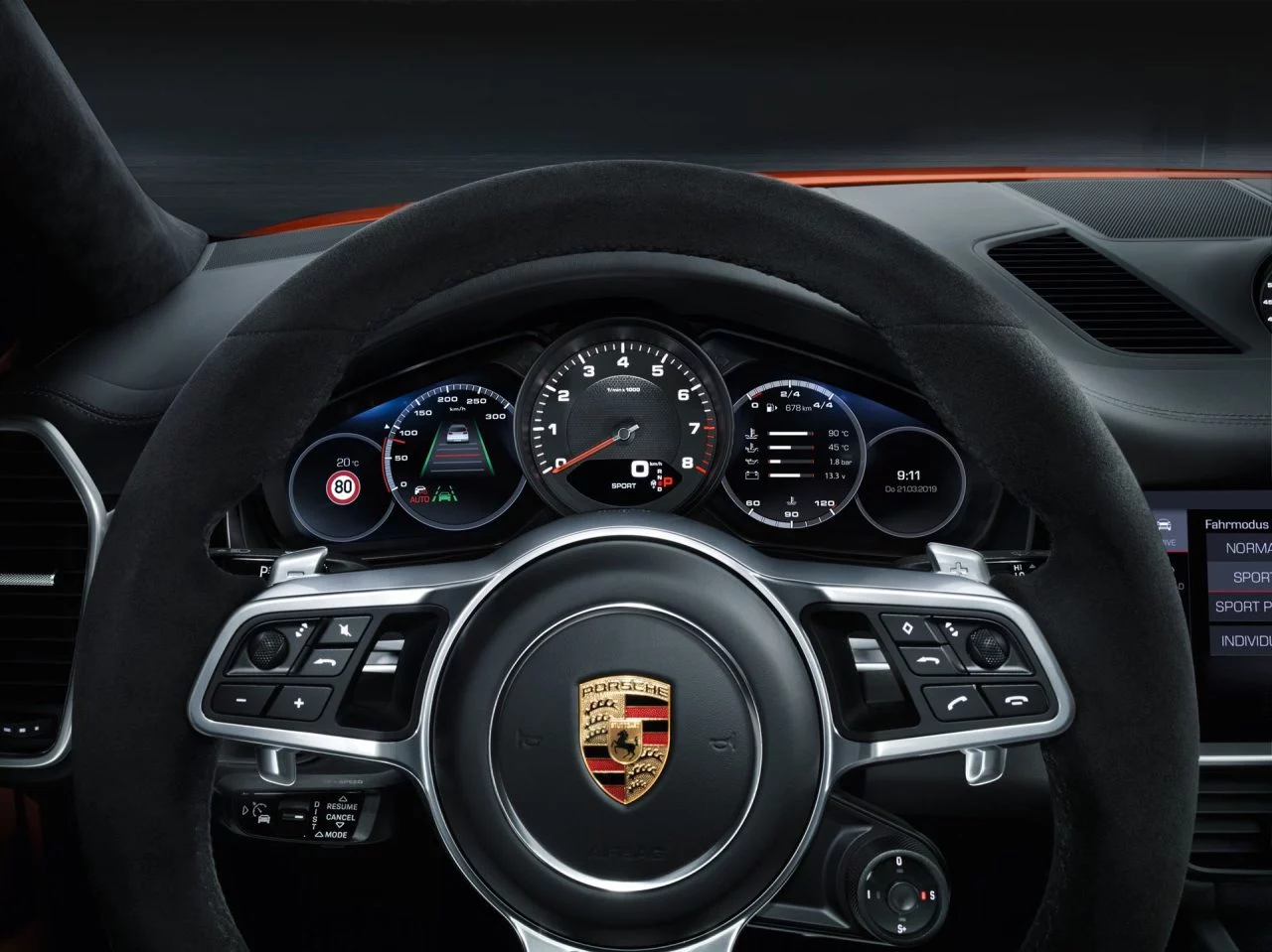 Porsche Cayenne Coupe 1 Interior