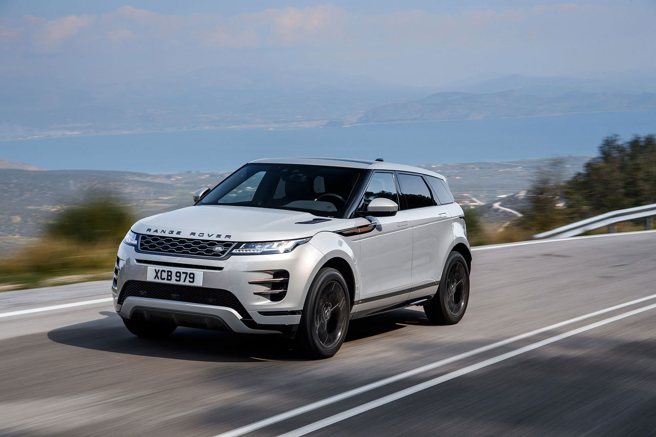 Range Rover Evoque 2019 Gris Movimiento 01