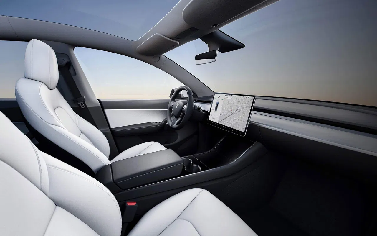 Tesla Model Y 2019 Interior Pantalla