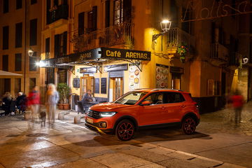 Volkswagen T Cross 2019 Naranja Prueba Exterior 16