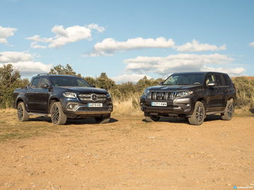 Comparativa 4x4 Toyota Land Cruiser Mercedes Clase X 00006