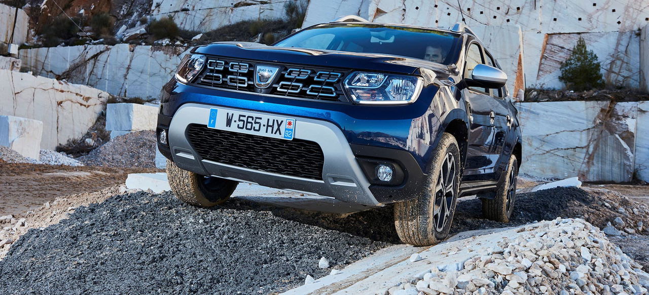 Dacia Duster 2019 Azul 4x4 Frontal