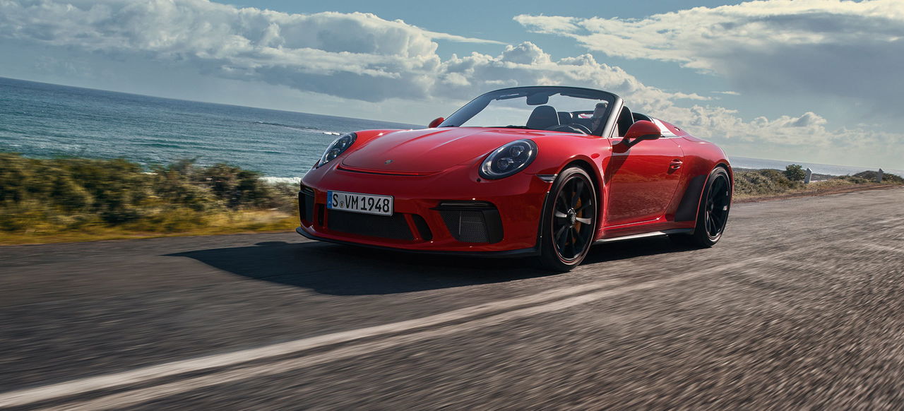 Porsche 911 Speedster 2019 Rojo 05