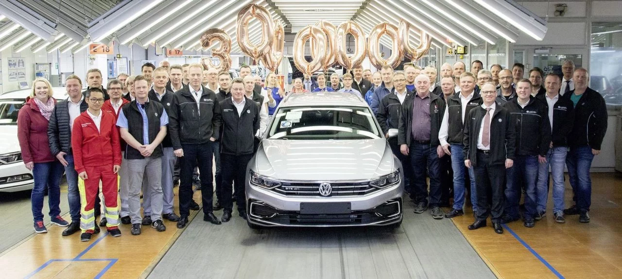 The 30 Millionth Passat Is A Gte Variant.