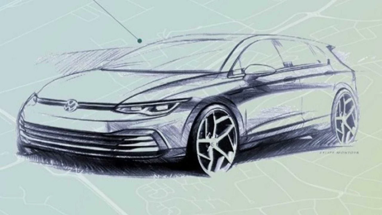 2020 Vw Golf Teaser