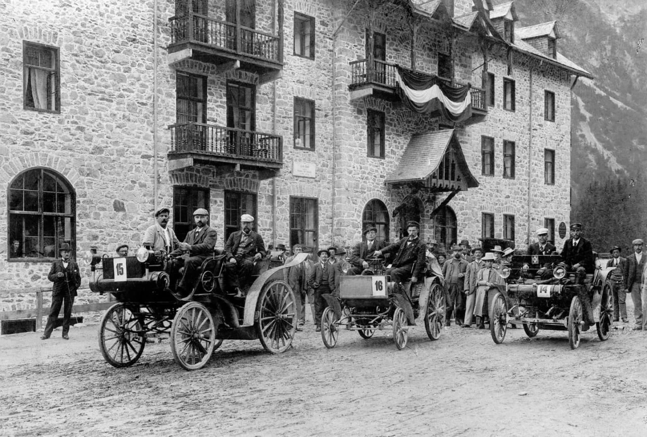 Ruta del Club Turístico Austria, 1898