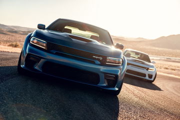 2020 Dodge Charger Srt Hellcat Widebody (front) And 2020 Dodge C