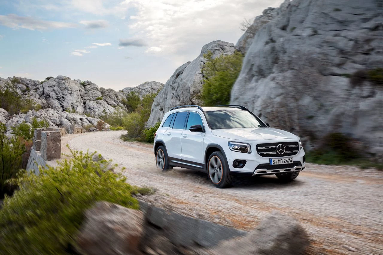 Mercedes Glb 2020 Blanco 05