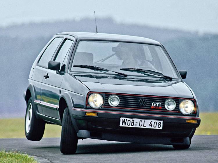 Coche Historico Anos Volkswagen Golf Gti