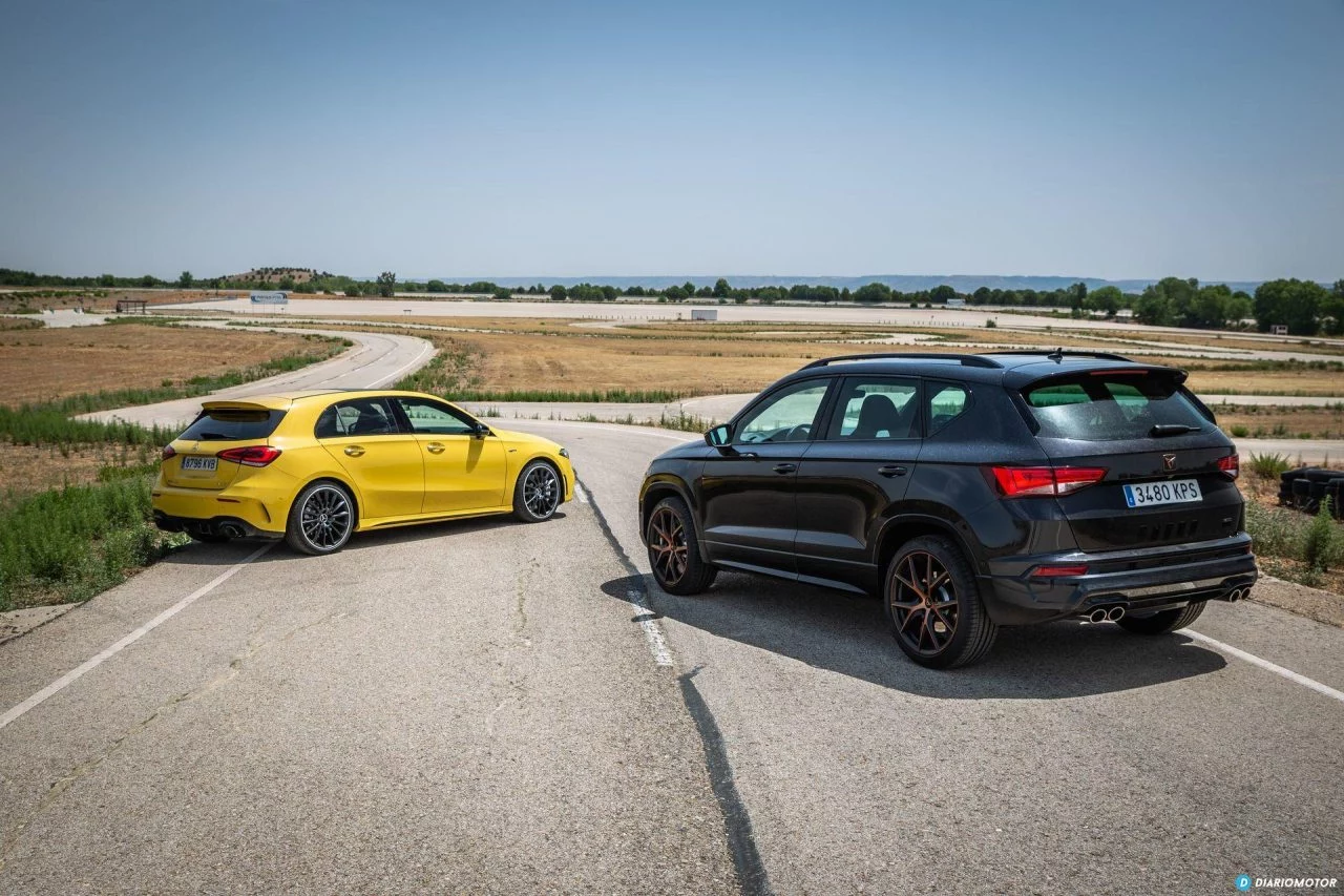 Mercedes Amg A 35 Vs Cupra Ateca 19 