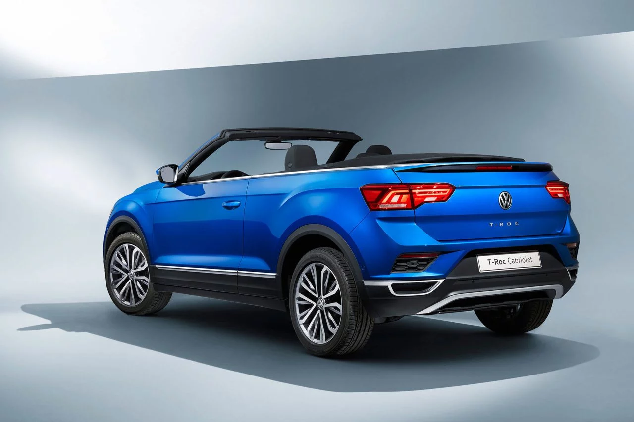 Volkswagen T Roc Cabrio 2020 Azul 13