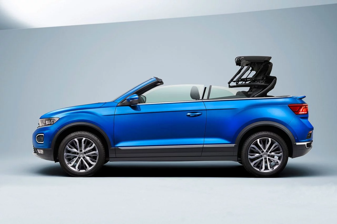 Volkswagen T Roc Cabrio 2020 Azul Capota 01