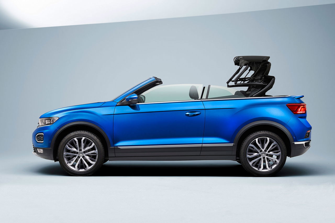 Volkswagen T Roc Cabrio 2020 Azul Capota 01