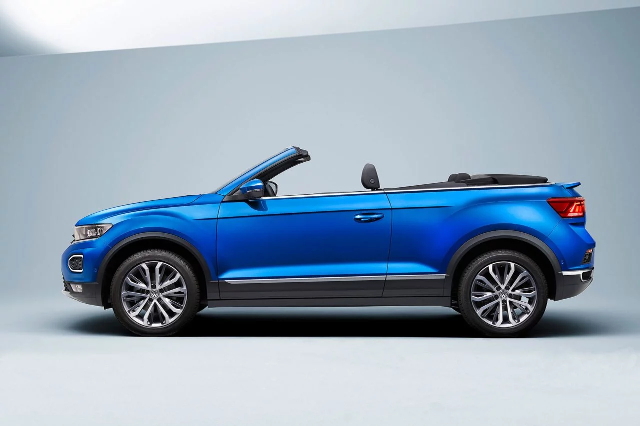 Volkswagen T Roc Cabrio 2020 Azul Capota 07