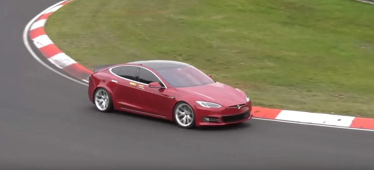 Record Tesla Model S Nurburgring