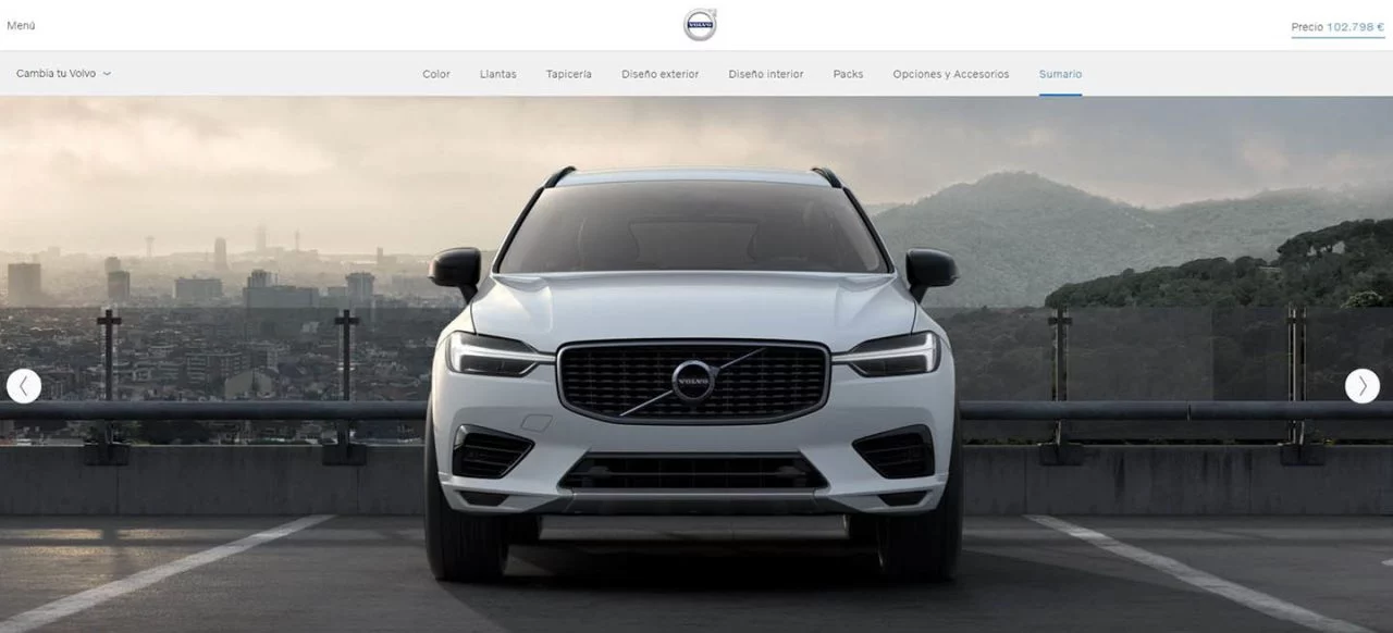 Volvo Xc60 Configurador Portada