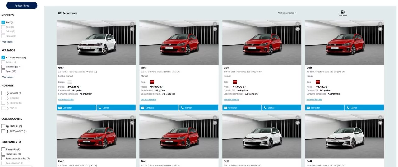 Coches Stock Volkswagen Dm 1