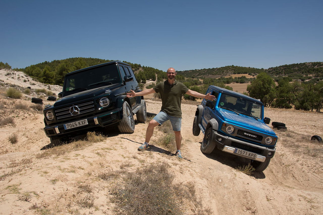 Comparativa Suzuki Jimny Vs Mercedes Clase G