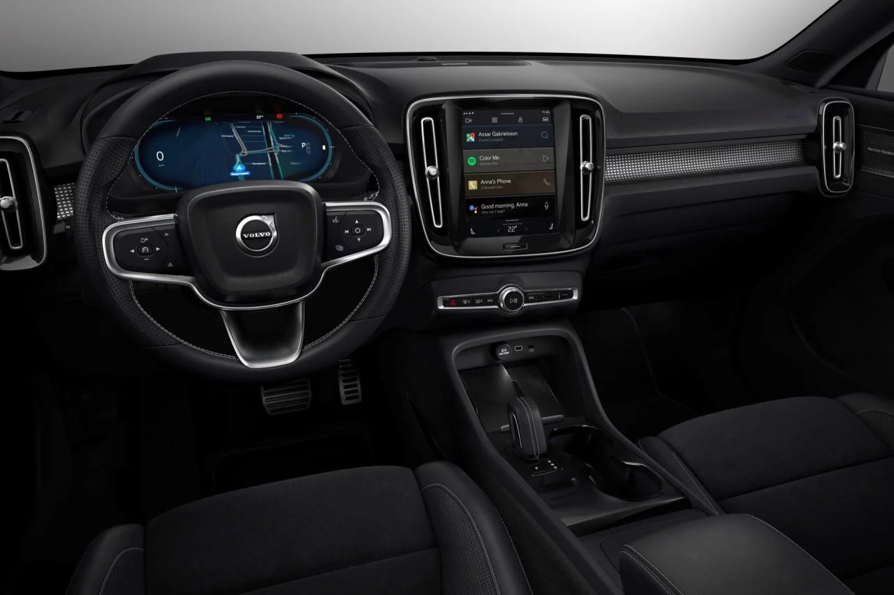 Fully Electric Volvo Xc40 Introduces Brand New Infotainment System