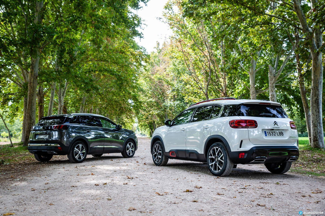 Citroen C5 Aircross Vs Peugeot 3008 70 