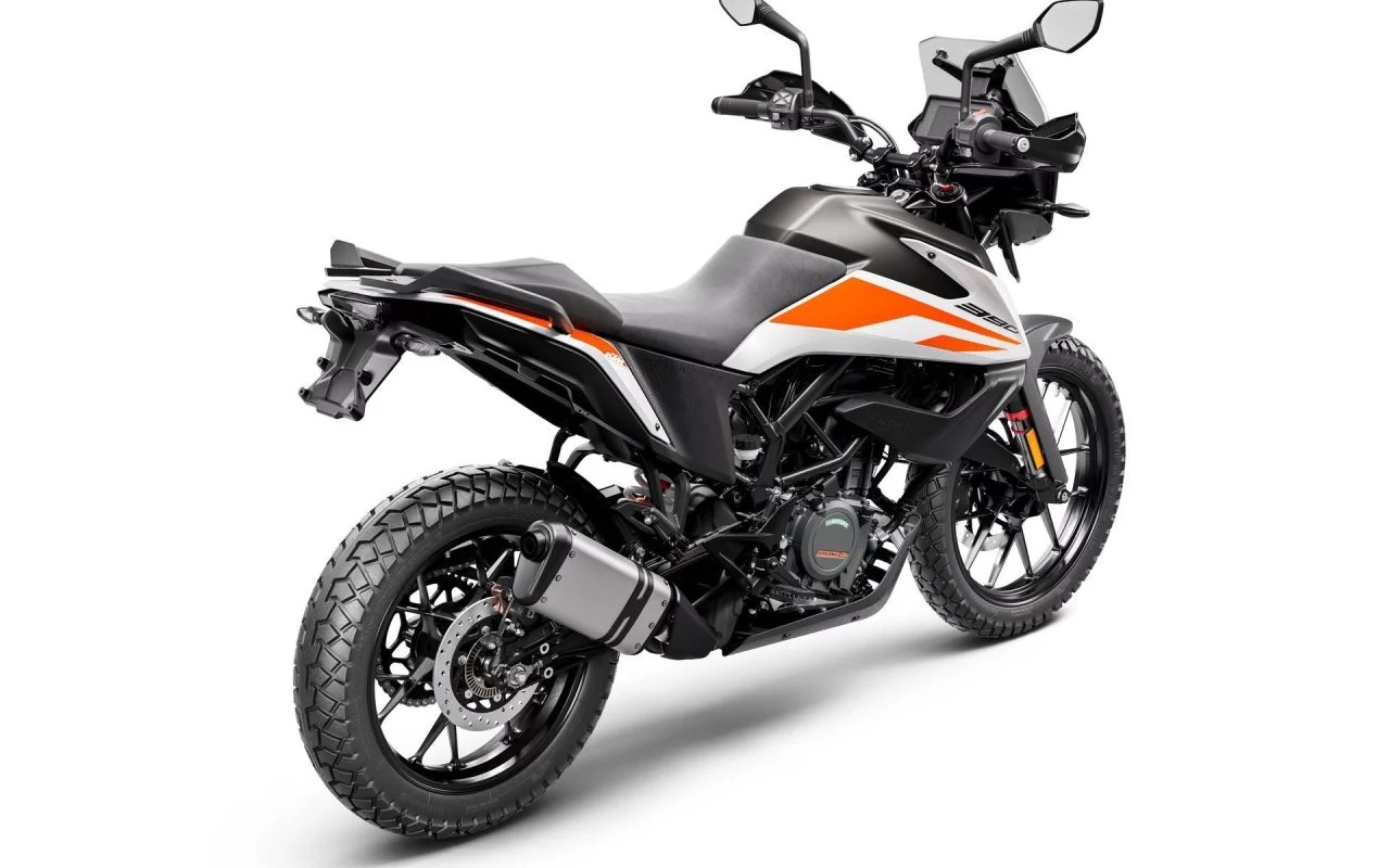 Ktm 390 Adventure My20 White Rear Right