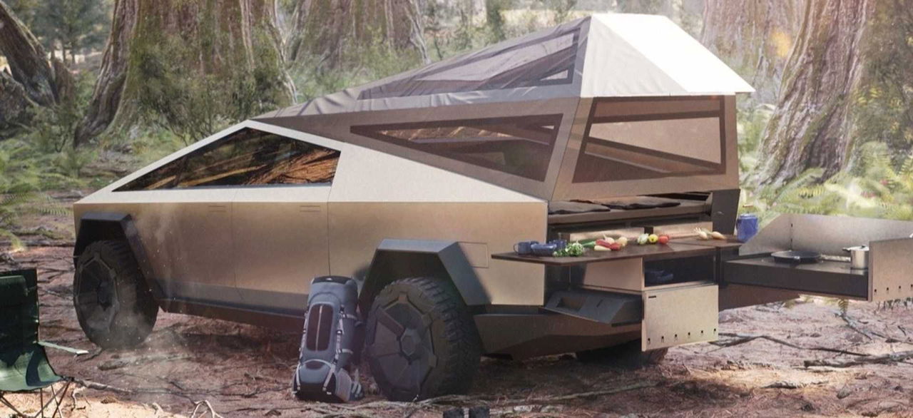 Tesla Cybertruck Camper