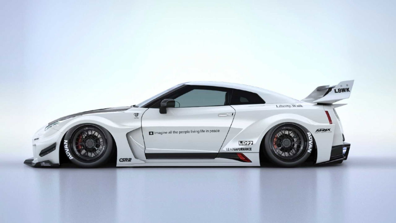 Liberty Walk Nissan Gt R Dm 1