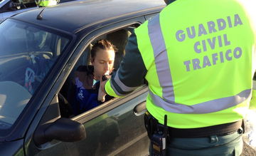 Multa Trafico Tiempo Guardia Civil Control Alcoholemia