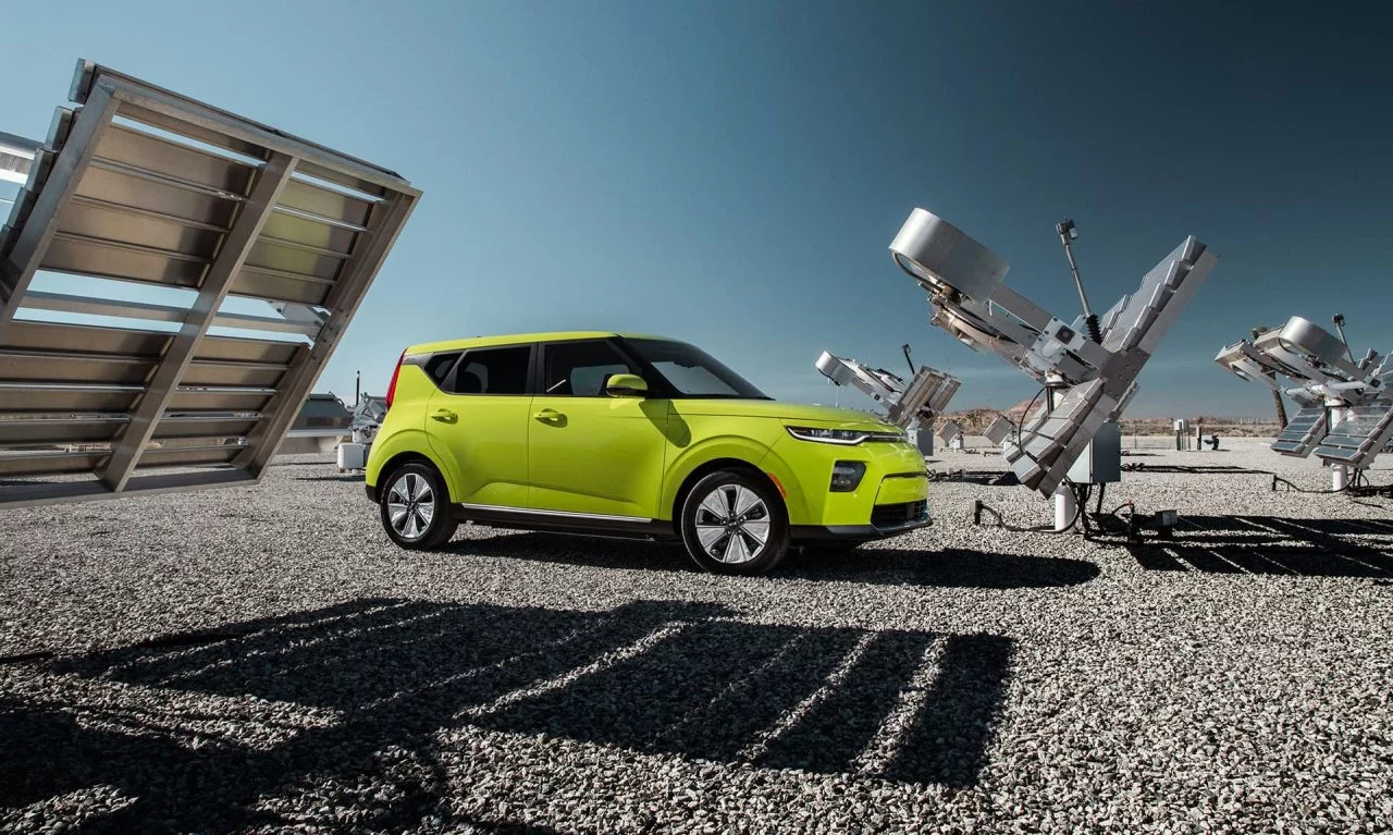 Peaje Coche Cambio Climatico Paneles Solares Kia Soul Electrico