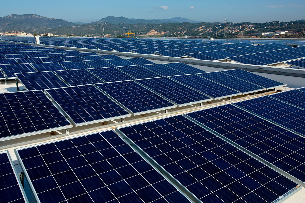 Peaje Coche Cambio Climatico Paneles Solares