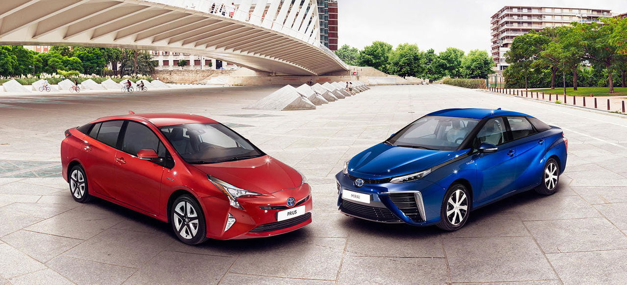 Peaje Coche Cambio Climatico Toyota Prius Mirai