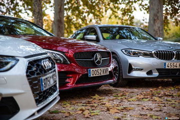 Bmw Serie 3 Vs Audi A4 Vs Mercedes Clase C 4 