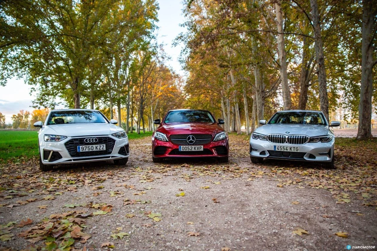 Bmw Serie 3 Vs Audi A4 Vs Mercedes Clase C 8 