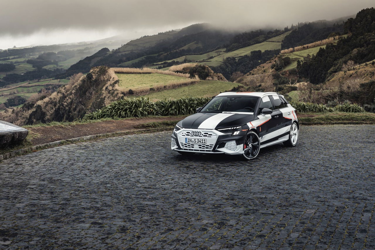 Audi A3 Sportback Prototype Covered Drive